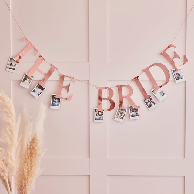 Bride to Be - Photo Bunting