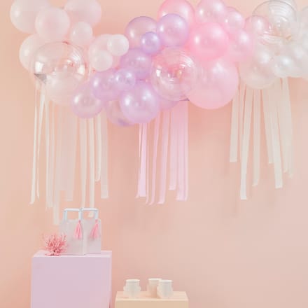 Mermaid - Pastel Pearl Balloon Arch