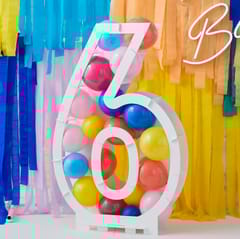 Balloon Mosaics - Balloon Mosaics - Balloon Mosaic Number Stand 6