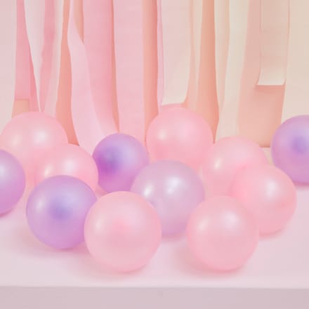 Balloons - Pink and Lilac Balloon Mosaic Balloon Pack