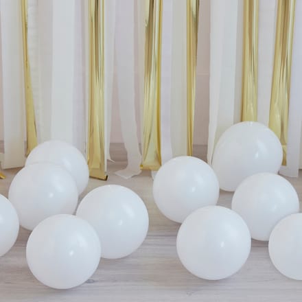 Balloons - White Balloon Mosaic Balloon Pack