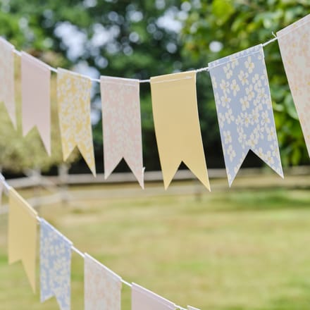 Floral Garden - Floral Flag Party Bunting