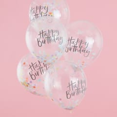 Iridescent Rainbow - HB Confetti Balloons