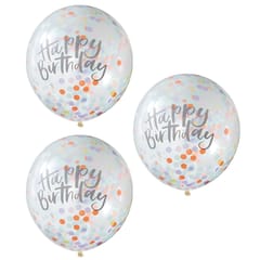 Iridescent Rainbow - HB Confetti Balloons