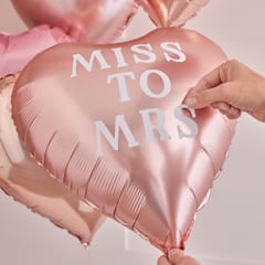 Bride to Be - Customizable Heart Balloons