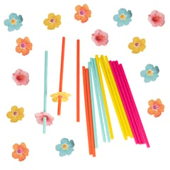 Hawaiian Tiki Straws