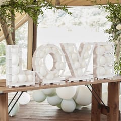 Balloon Mosaics - Love Balloon Mosaic Stand