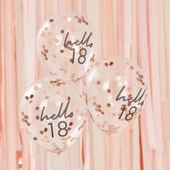 Rose Gold - 18th Birthday