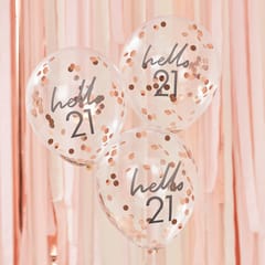 Rose Gold - 21st Birthday