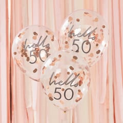 Rose Gold - 50th Birthday