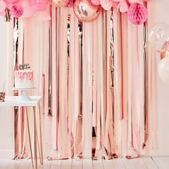 Pink & Rose Gold Backdrop