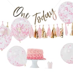 Cake Smash - Pink Baby Cake Smash 1st Birthday Kit